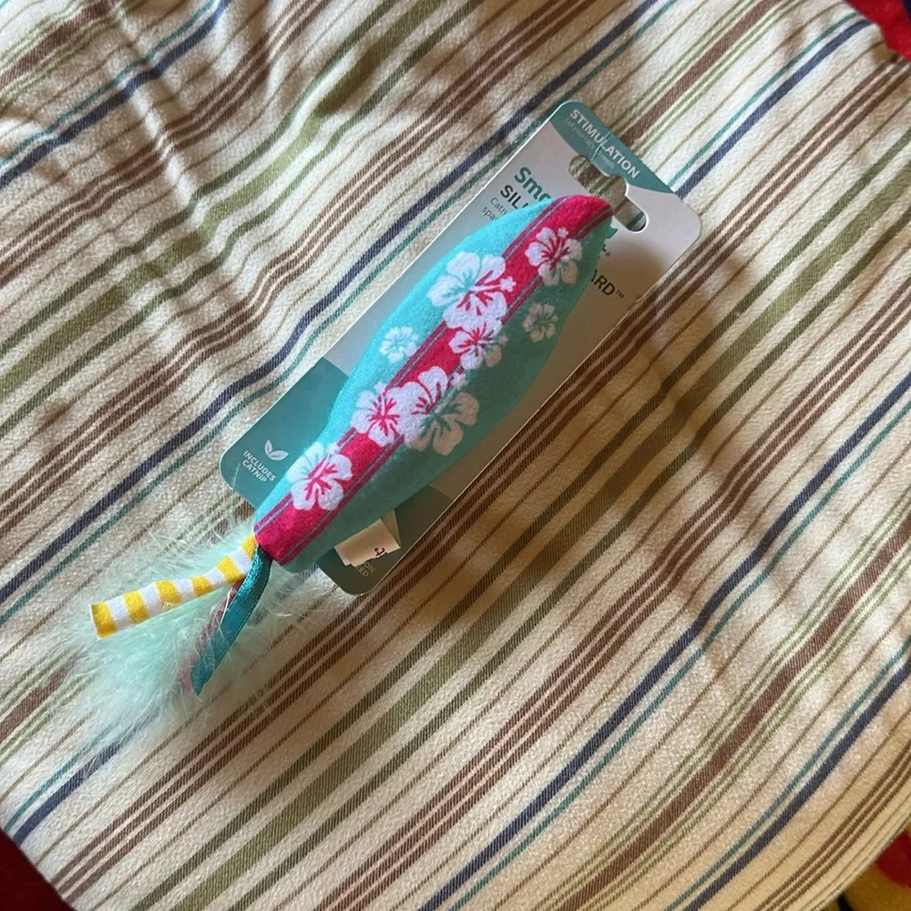 SmartyKat Silly Surfboard Catnip Cat Toy